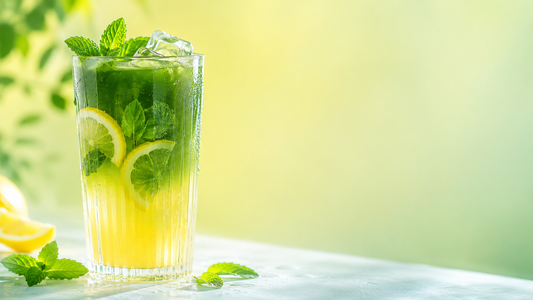 Matcha-Zitronen-Lemonade: Erfrischende Sommer-Limonade selber machen